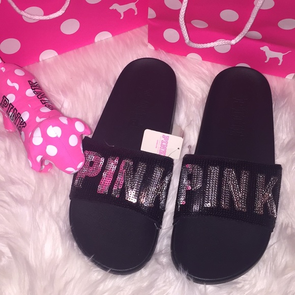 victoria secret bling slides